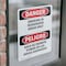 Signmission Smoking In Designated Areas Only Bilingual, 7 in W x Rectangle, Vinyl Decal OS-2PACK-DS-D-710-VS-1574 - alternate 4